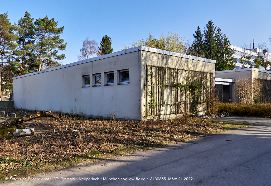 21.03.2022 - Baustelle am Haus für Kinder in Neuperlach